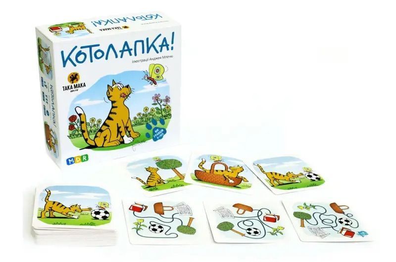 Настільна гра &laquo;Котолапка&raquo; від ТАКА МАКА 66 фото